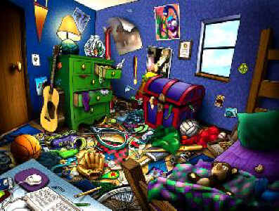 englishh time: messy room :)