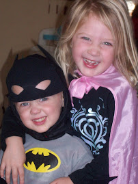Laurie and Jack Halloween super heros