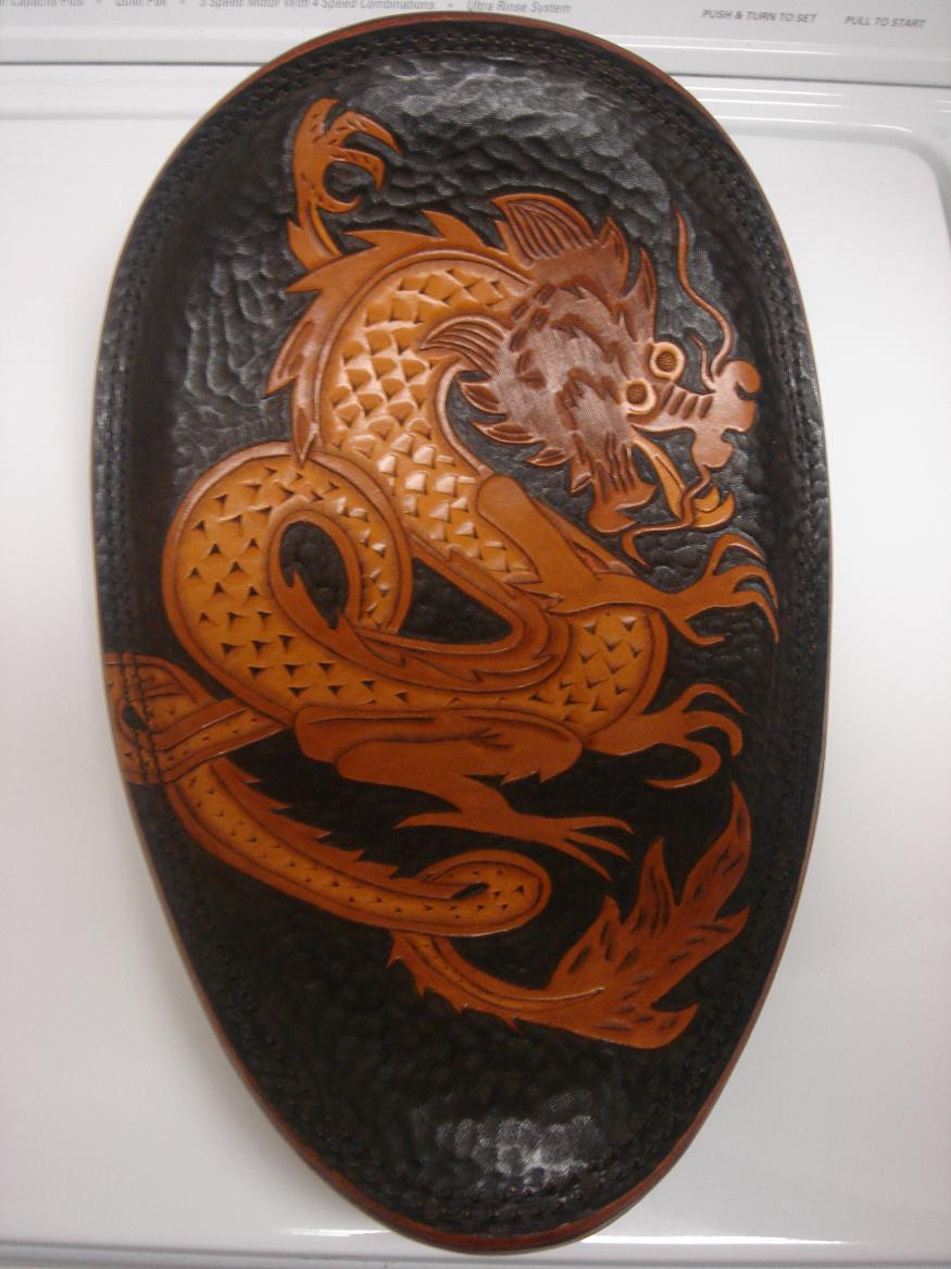 Anvil Customs: Custom Tooled Leather Chopper Seats from Anvil Customs ...