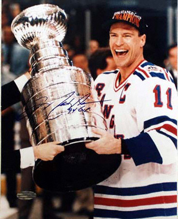 Stanley Cup and Mark Messier