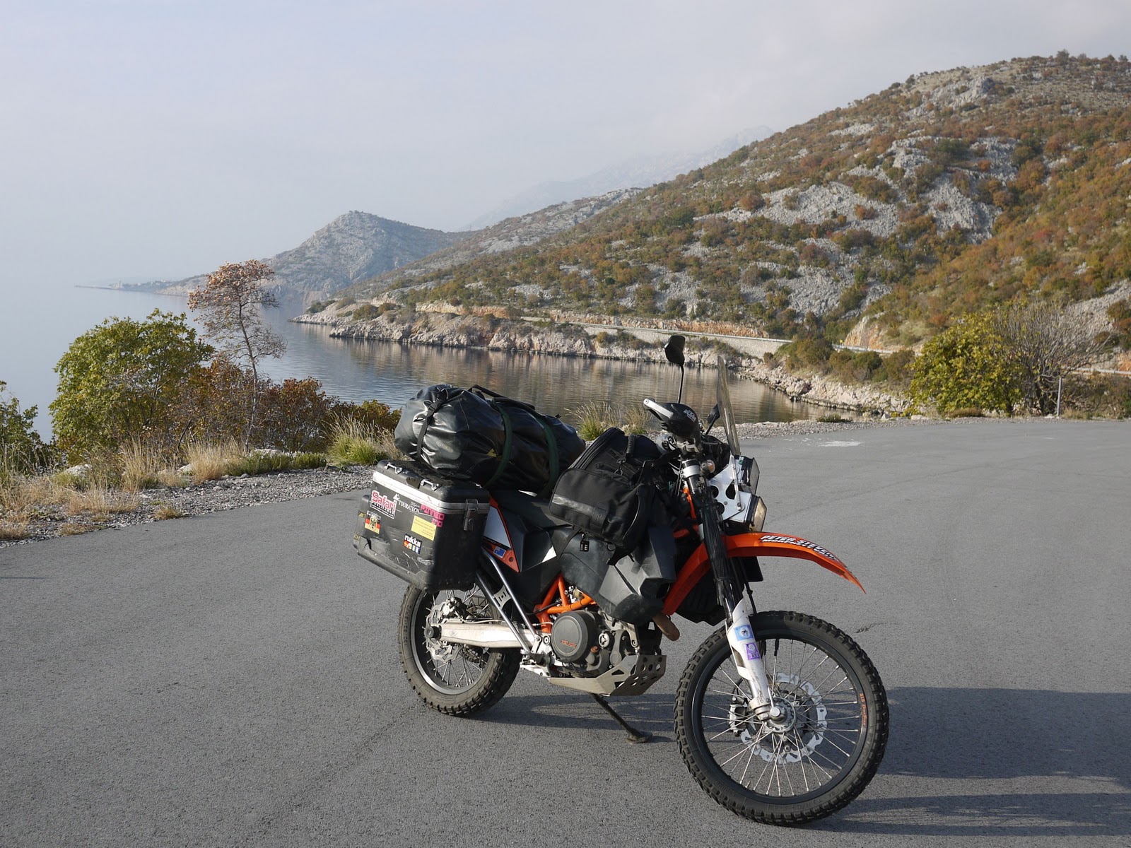 Sherri Jo's Because I Can World Tour Riding the Croatia coast to Zadar