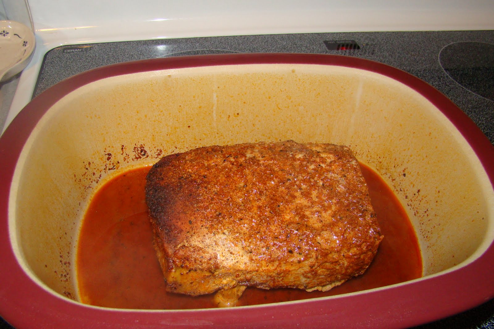 Pampered pork microwave tenderloin crock