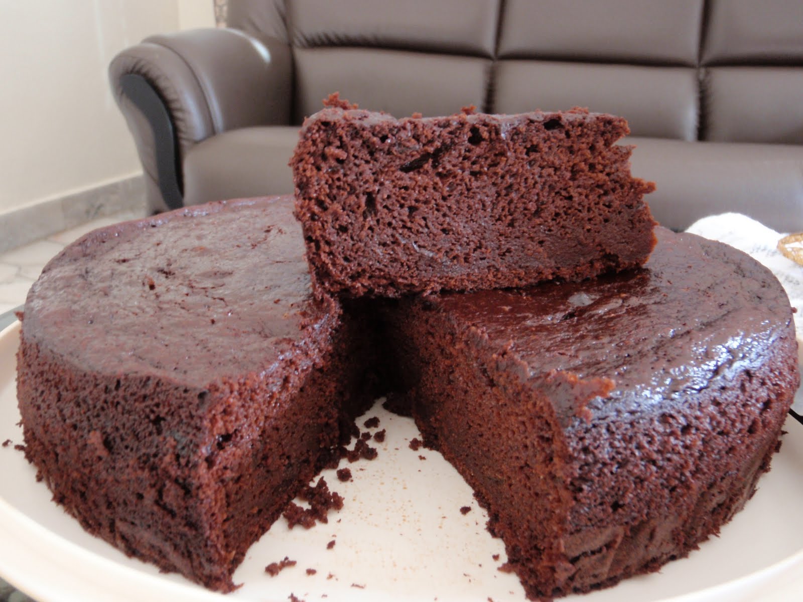 The Blue Garden: Moist Chocolate Prune Cake