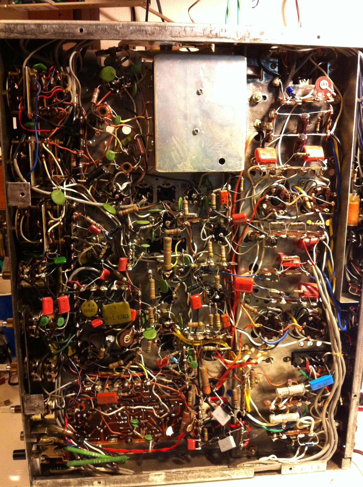 My Hobby Stuff: Restoring & Repairing Sansui 1000a Vacuum Tube Receiver