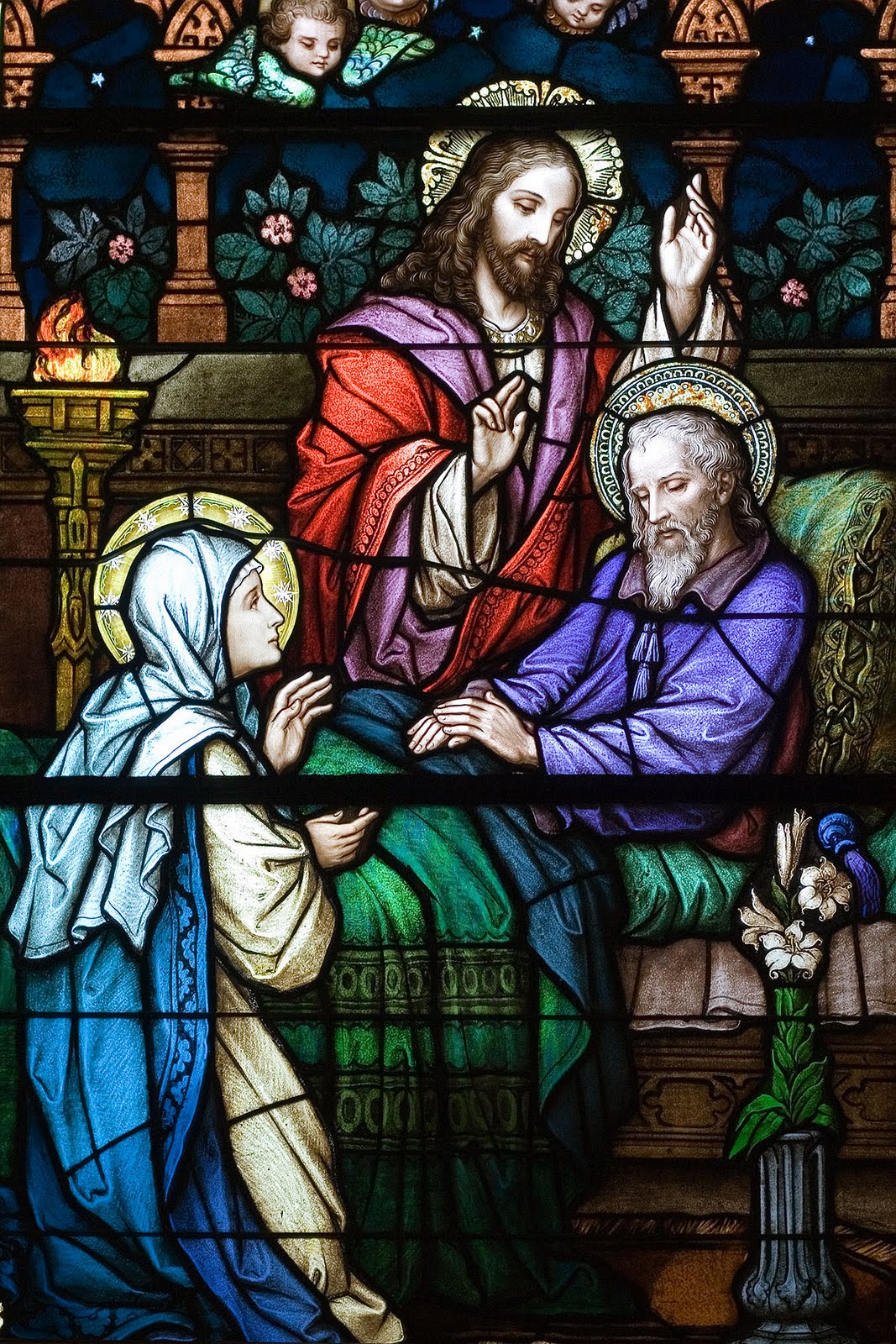 Cross Tipped Churches St. Joseph (Christ from birth to