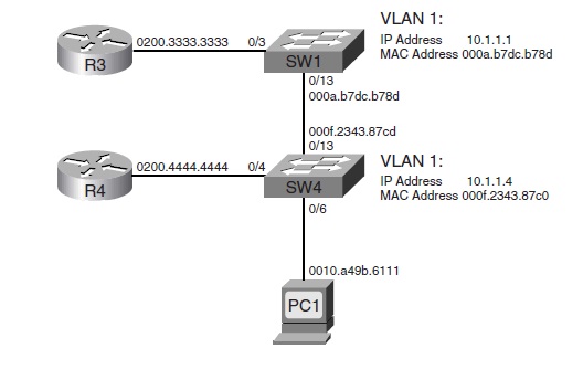 switches dynamically learn what mac addresses exist on a switch port switches dynamically learn what mac addresses exist on a switch port