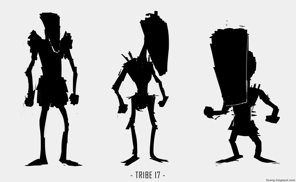 Leo Tsang CG Arts & Animation Tribe Silhouette Designs Leo Tsang CG Arts & Animation Tribe Silhouette Designs