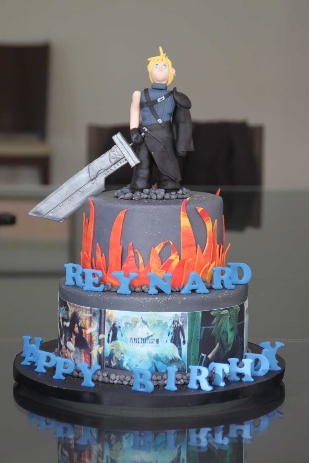 Celebrate with Cake!: Final Fantasy 2 tier Cake