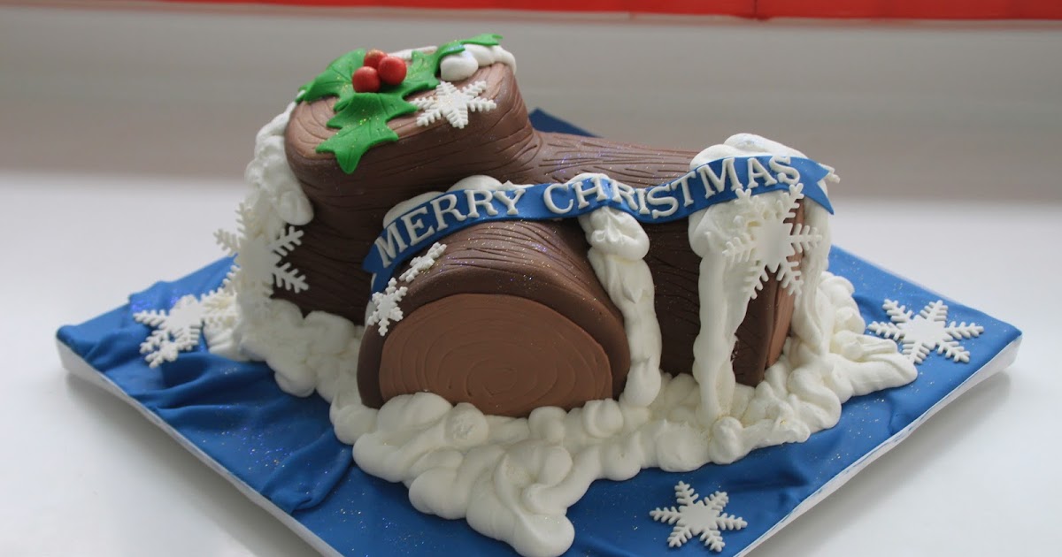 Celebrate with Cake!: Christmas Log Cake