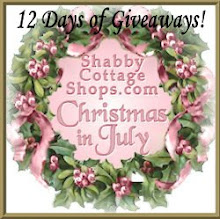 12 DAYS OF GIVEAWAYS AT SHABBY COTTAGE SHOPS, JOIN US!!