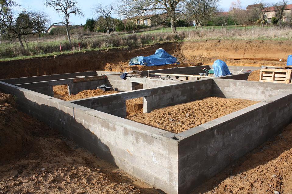 Autoconstruction De Notre Maison Fin De L Arase Et Coffrage De La