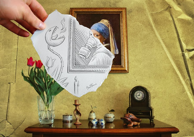 Pencil Vs Camera - A Series by Ben Heine ~ Kuriositas