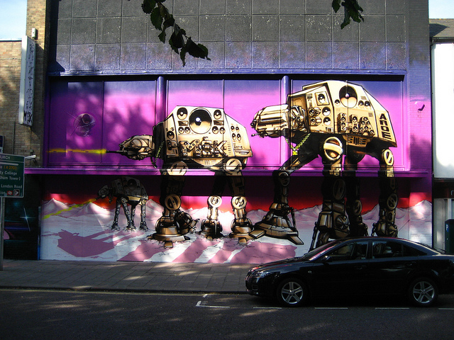 Cool Star Wars Graffiti Kuriositas