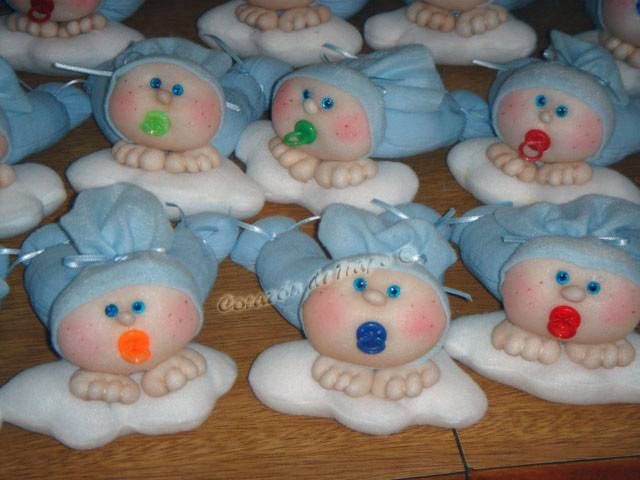 Souvenirs nacimiento pepones nenes