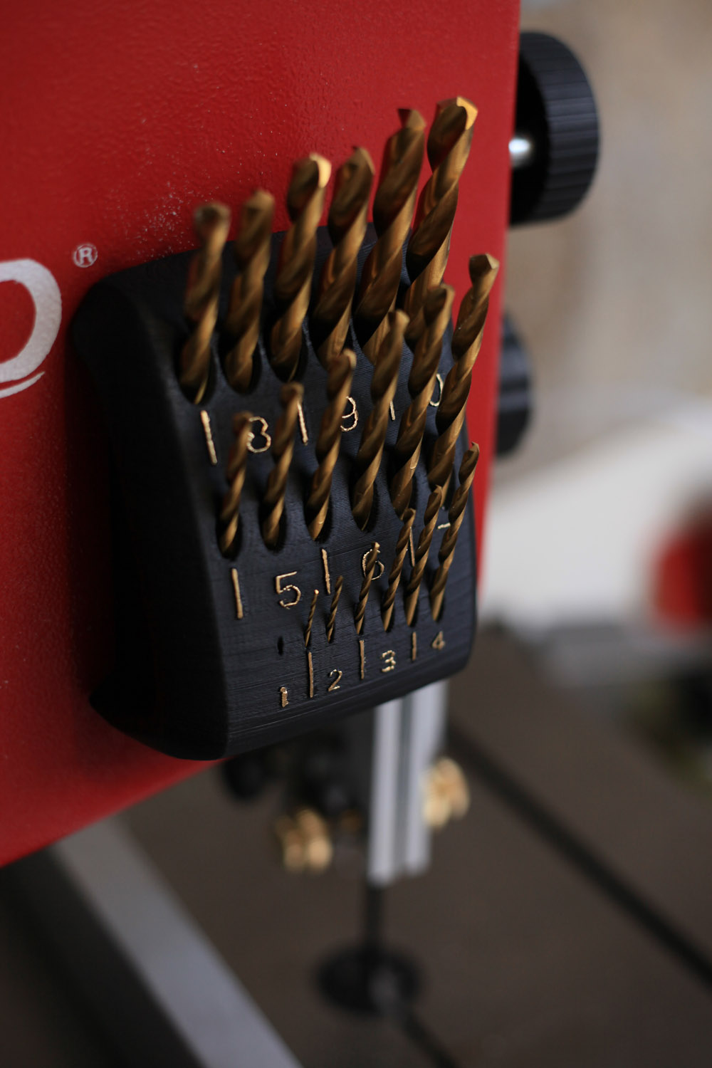Product Designer Luke Ritchie The drill bit caddy