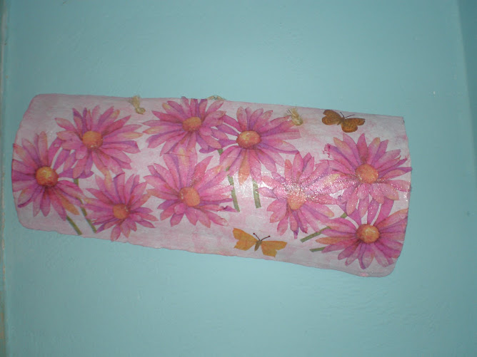 telha flores rosa (vendida) 2008