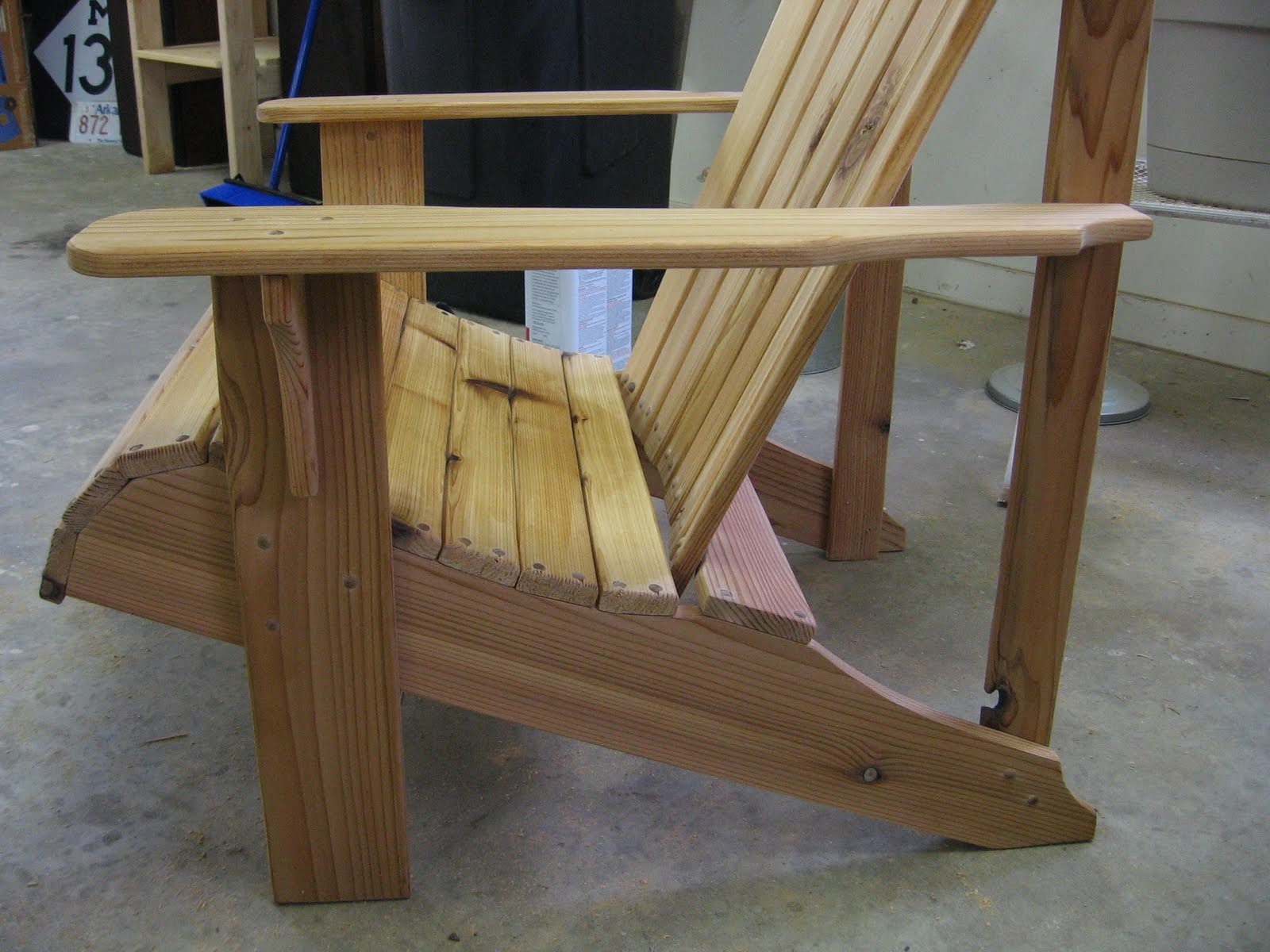 Saw Craft Craft a Cedar Adirondack Chair