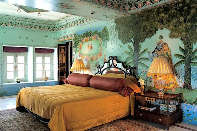 Room and suite of Taj Lake Palace