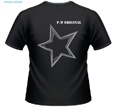 Plain Black Official T-Shirt