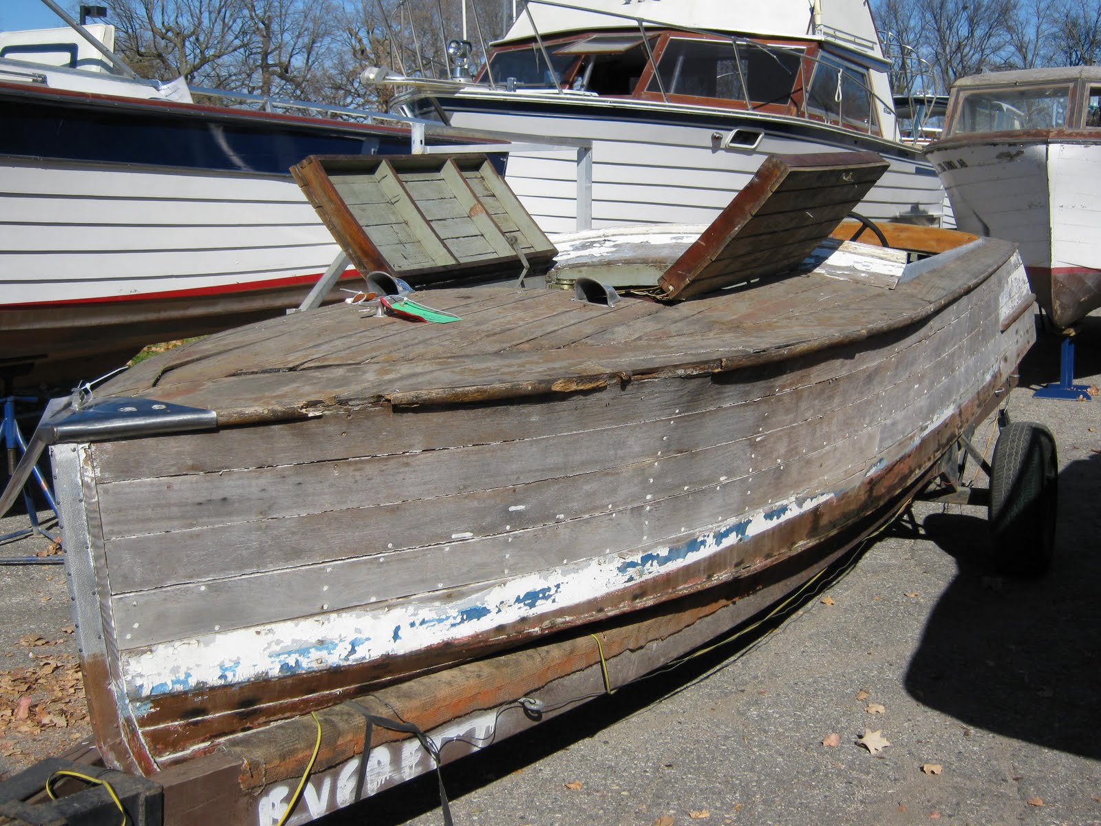 Yard News Hampshire: Sole wooden J restoration
