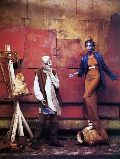 richard avedon modelo esqueleto new yorker