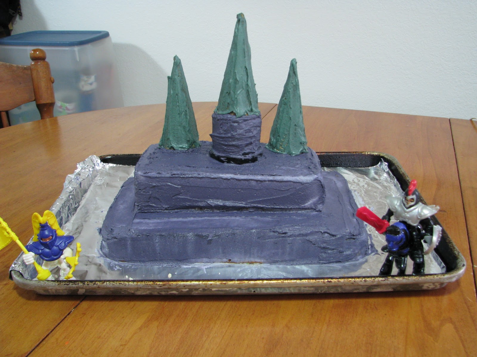 Mommy's Little Helper Castle Cake for Boys