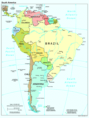 Datos: América del Sur - Ciencia Geográfica