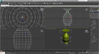 3-D Max and Unity: Making a vase and tube