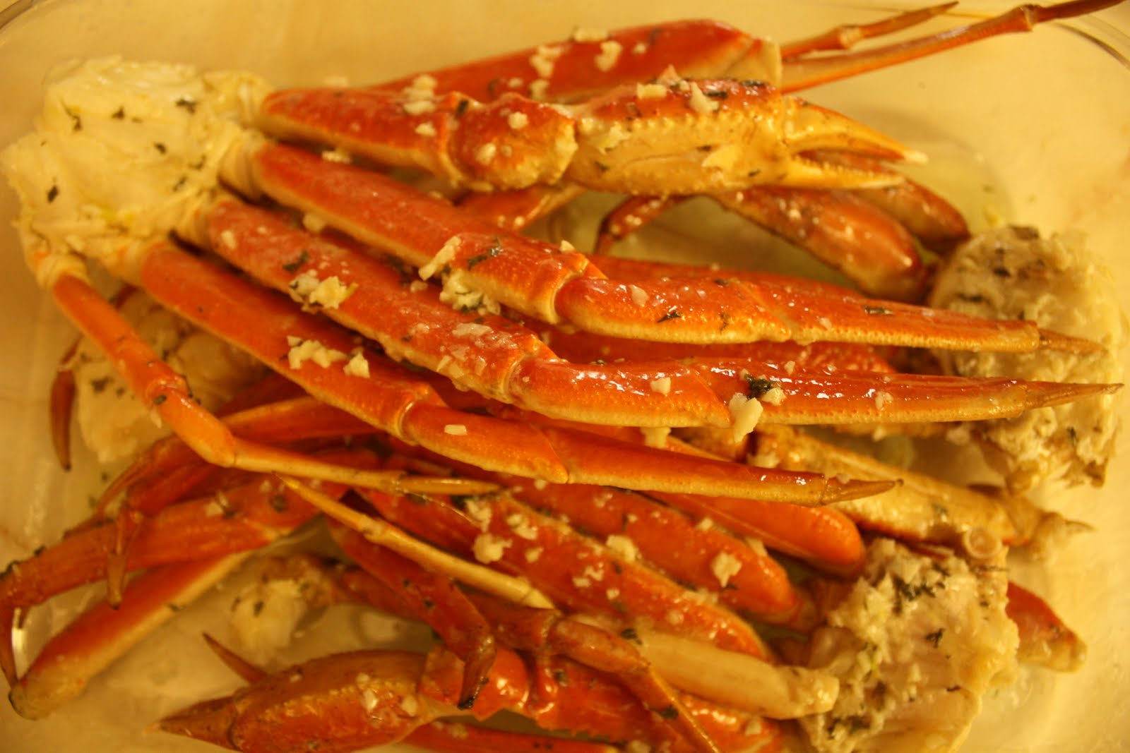 Deeelish By Mish EAAASY Garlic Butter Crab Legs!