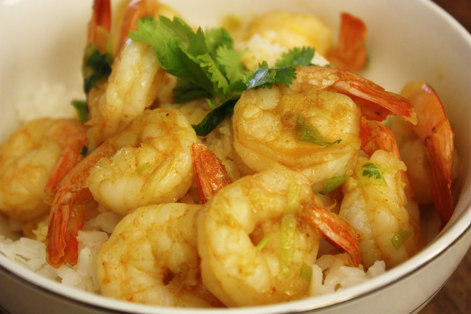 Deeelish By Mish Thai Coconut Curry Shrimp.