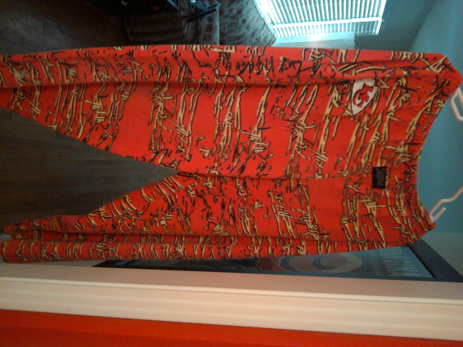 K City Relics: SOLD Original vintage kc chiefs zubaz pants-large K City Relics: SOLD Original vintage kc chiefs zubaz pants-large