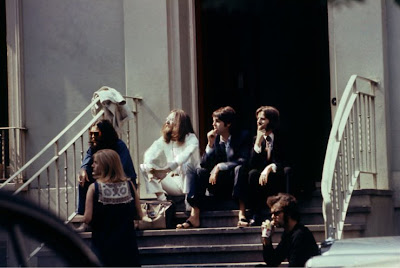 with Linda McCartney