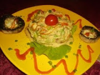 A6-Aperitive - Salata Rustica si Ciuperci la Gratar