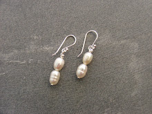 Fresh Water Hand-wrapped Pearl Earrings