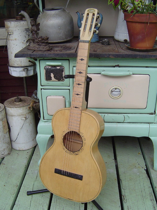 c.1940 Oahu Square Neck Hawaiian Guitar