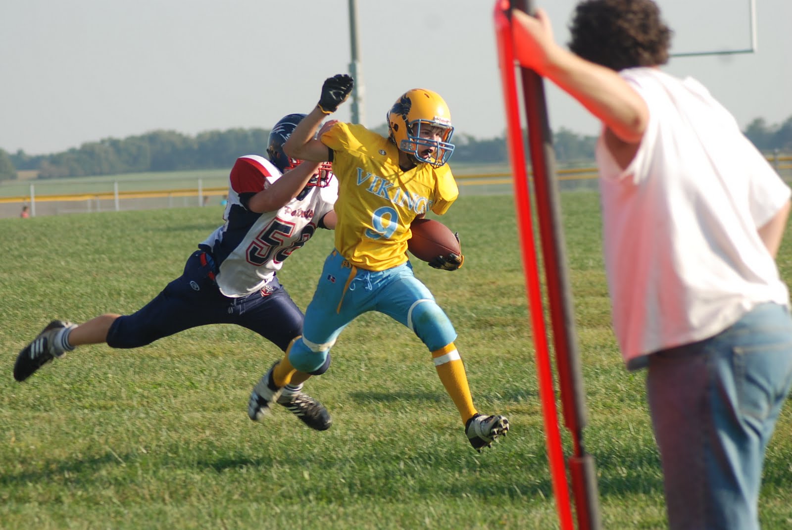 CPA Patriot Football JV Prevails at Central Heights