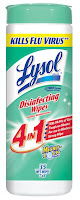 Free Lysol wipes free Lysol spray