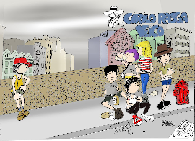 Capa da segunda edição do Cirilex! Quem coloriu foi o Gustavo Arantes, amigo de boêmia.