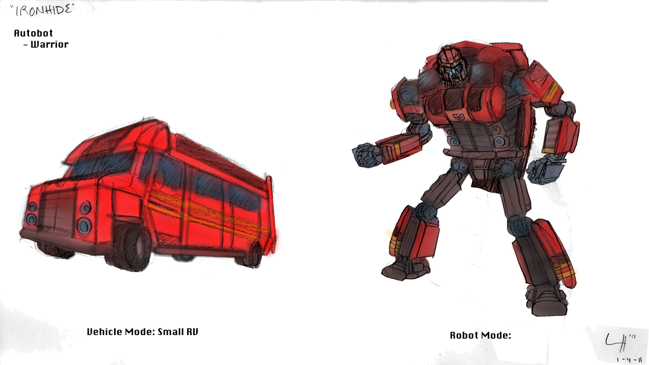 Mythological Studios AUTOBOT WARRIOR Designation IRONHIDE