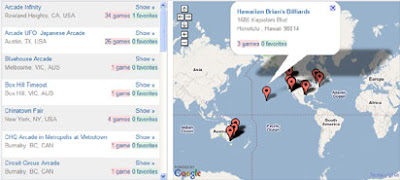 Arcadefly map