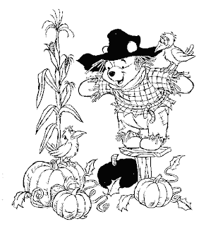 Disney Thanksgiving Coloring Pages