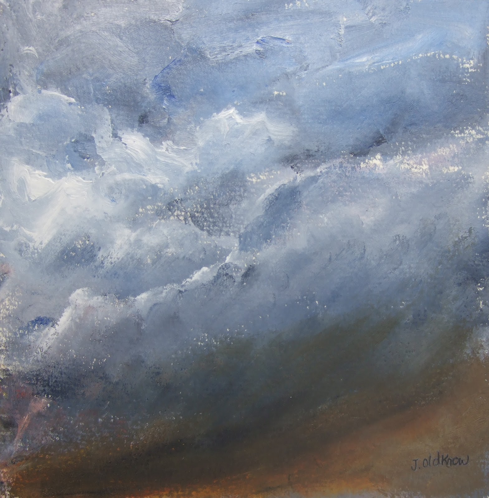 Palette Knife Painters, International Stormy skies