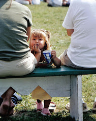 Little Girl with snack 2007