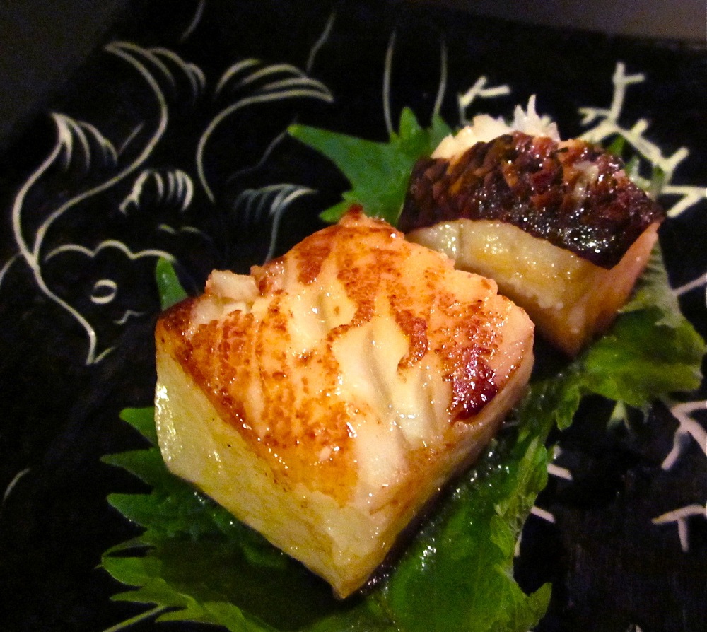 Popo's River Miso marinated Chilean sea bass