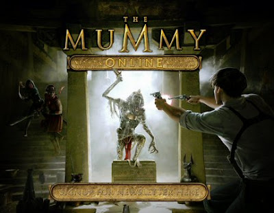 The Mummy Online, Web, game, screen