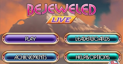 Bejeweled Live, game, screen, phone