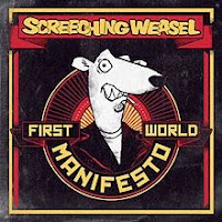 Screeching Weasel, First World Manifesto, cd, new, album, audio, cover