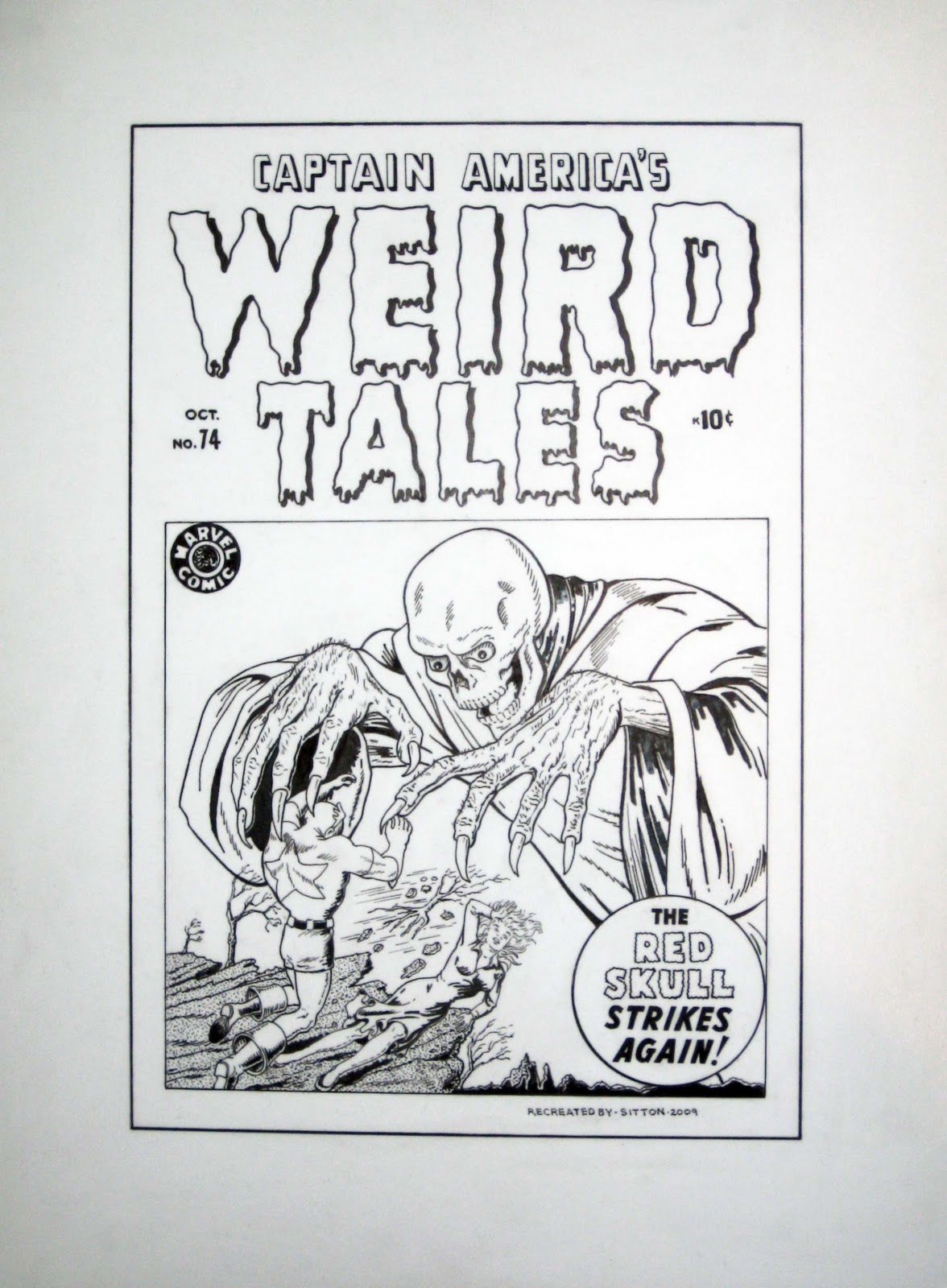 CAPTAIN AMERICA S WEIRD TALES 74 after