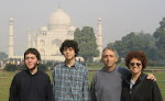 With Family at the Taj