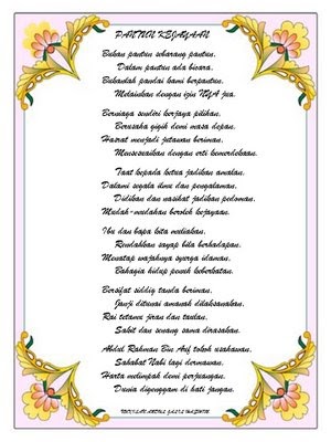 Pantun Ucapan Tahniah Kejayaan / Bahasa Melayu Komunikasi Pendidikan